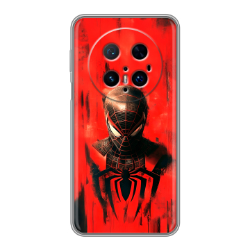 Силиконовый чехол на Huawei Mate 70 Pro с принтом человек паук spiderman