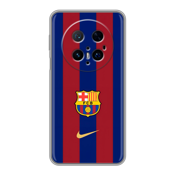Силиконовый чехол на Huawei Mate 70 Pro с принтом Барселона Barcelona