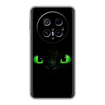 Силиконовый чехол на Huawei Mate 70 Pro с принтом Как приручить дракона