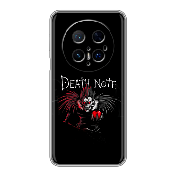 Силиконовый чехол на Huawei Mate 70 Pro с принтом Death note Тетрадь смерти
