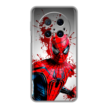 Силиконовый чехол на Huawei Mate 70 Pro с принтом Spiderman Человек паук Силиконовый чехол на Huawei Mate 70 Pro с принтом Spiderman Человек паук