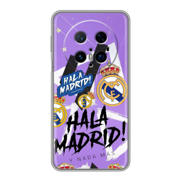 Силиконовый чехол на Huawei Mate 70 Pro с принтом Real Madrid Реал Мадрид