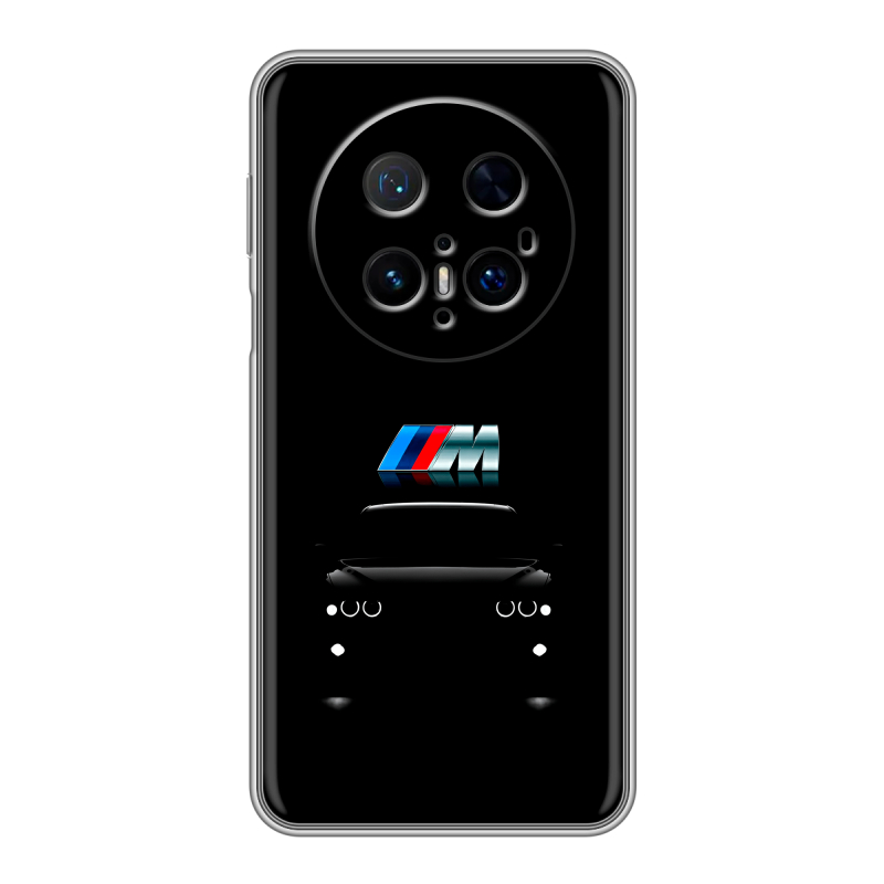 Силиконовый чехол на Huawei Mate 70 Pro с принтом БМВ BMW Силиконовый чехол на Huawei Mate 70 Pro с принтом БМВ BMW
