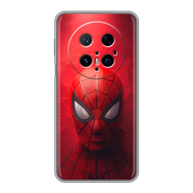 Силиконовый чехол на Huawei Mate 70 Pro с принтом Spiderman Человек паук Силиконовый чехол на Huawei Mate 70 Pro с принтом Spiderman Человек паук