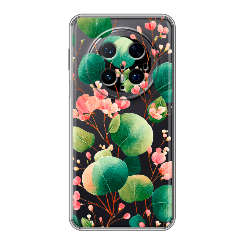 Силиконовый чехол на Huawei Mate 70 Pro с принтом женский Силиконовый чехол на Huawei Mate 70 Pro с принтом женский