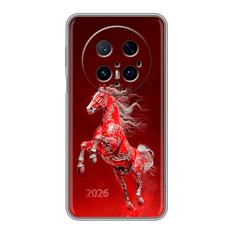 Силиконовый чехол на Huawei Mate 70 Pro с принтом Новый год Силиконовый чехол на Huawei Mate 70 Pro с принтом Новый год