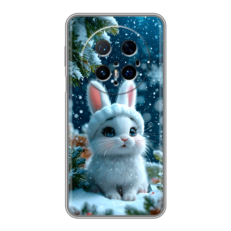 Силиконовый чехол на Huawei Mate 70 Pro с принтом Новый год Силиконовый чехол на Huawei Mate 70 Pro с принтом Новый год