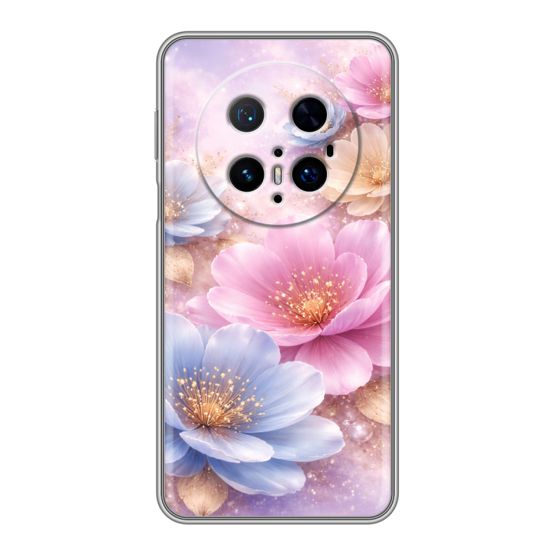 Силиконовый чехол на Huawei Mate 70 Pro с принтом женский Силиконовый чехол на Huawei Mate 70 Pro с принтом женский