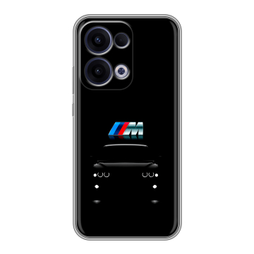 Силиконовый чехол на OPPO Reno13 с принтом БМВ BMW