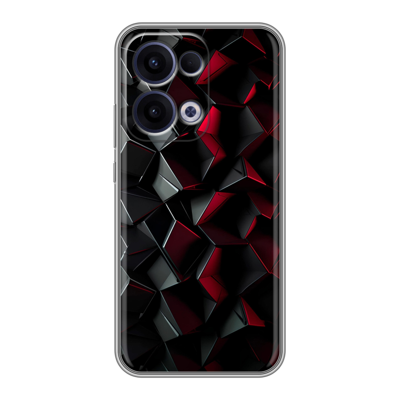 Силиконовый чехол на OPPO Reno13 с принтом Абстракция Силиконовый чехол на OPPO Reno13 с принтом Абстракция