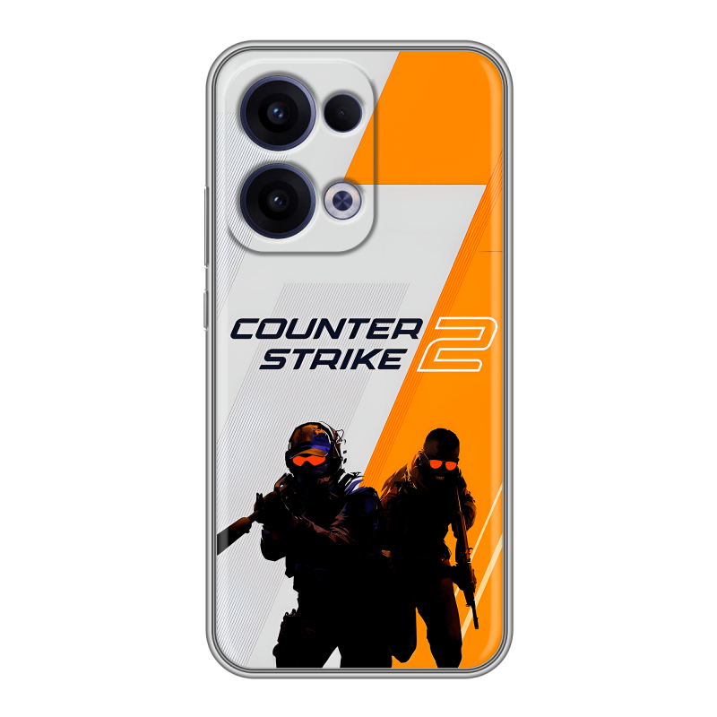 Силиконовый чехол на OPPO Reno13 с принтом Counter Strike Силиконовый чехол на OPPO Reno13 с принтом Counter Strike