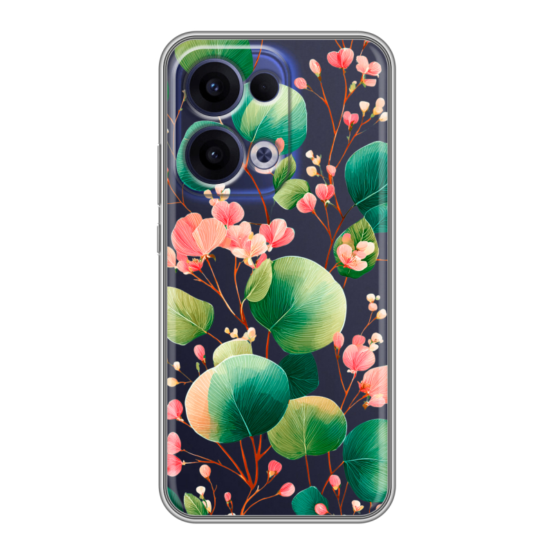 Силиконовый чехол на OPPO Reno13 с принтом женский Силиконовый чехол на OPPO Reno13 с принтом женский