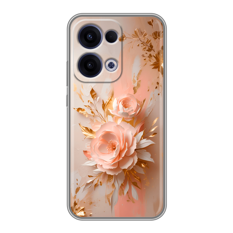 Силиконовый чехол на OPPO Reno13 с принтом женский Силиконовый чехол на OPPO Reno13 с принтом женский