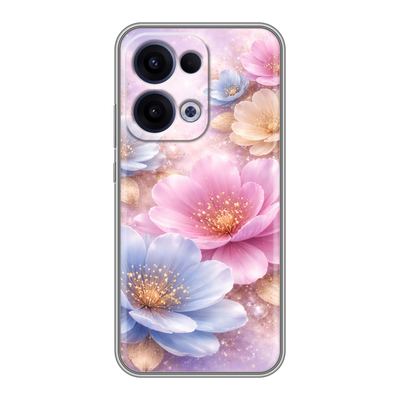 Силиконовый чехол на OPPO Reno13 с принтом женский Силиконовый чехол на OPPO Reno13 с принтом женский