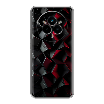 Силиконовый чехол на Realme 14 Pro с принтом Абстракция