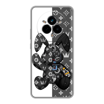 Силиконовый чехол на Realme 14 Pro с принтом Луи робот