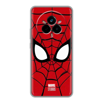 Силиконовый чехол на Realme 14 Pro с принтом человек паук spiderman Силиконовый чехол на Realme 14 Pro с принтом человек паук spiderman