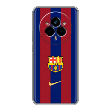 Силиконовый чехол на Realme 14 Pro с принтом Барселона Barcelona Силиконовый чехол на Realme 14 Pro с принтом Барселона Barcelona