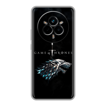 Силиконовый чехол на Realme 14 Pro с принтом Игра Престолов Game Thrones