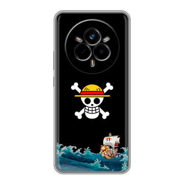 Силиконовый чехол на Realme 14 Pro с принтом One Piece Ван Пис