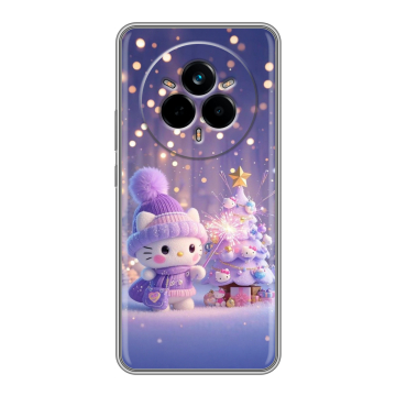 Силиконовый чехол на Realme 14 Pro с принтом Новый год Силиконовый чехол на Realme 14 Pro с принтом Новый год