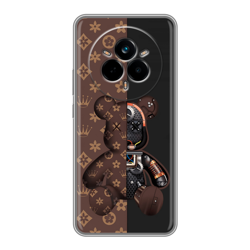 Силиконовый чехол на Realme 14 Pro с принтом Луи робот Силиконовый чехол на Realme 14 Pro с принтом Луи робот