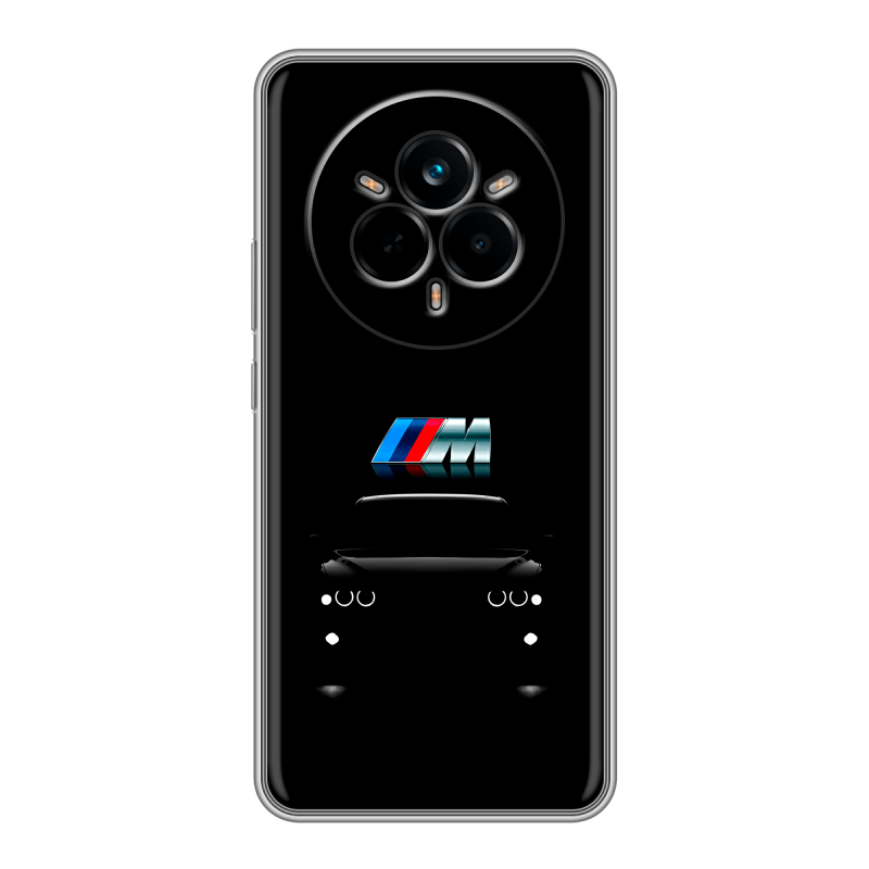 Силиконовый чехол на Realme 14 Pro с принтом БМВ BMW Силиконовый чехол на Realme 14 Pro с принтом БМВ BMW