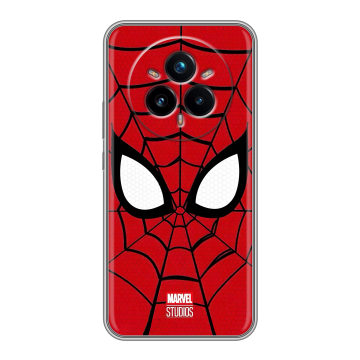 Силиконовый чехол на Realme 14 Pro Plus с принтом человек паук spiderman