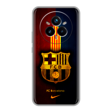Силиконовый чехол на Realme 14 Pro Plus с принтом Барселона Barcelona Силиконовый чехол на Realme 14 Pro Plus с принтом Барселона Barcelona