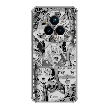 Силиконовый чехол на Realme 14 Pro Plus с принтом Ahegao Ахегао Аниме Силиконовый чехол на Realme 14 Pro Plus с принтом Ahegao Ахегао Аниме
