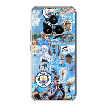 Силиконовый чехол на Realme 14 Pro Plus с принтом Man City Манчестер Сити Силиконовый чехол на Realme 14 Pro Plus с принтом Man City Манчестер Сити