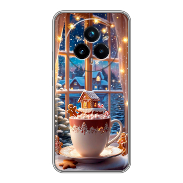 Силиконовый чехол на Realme 14 Pro Plus с принтом Новый год Силиконовый чехол на Realme 14 Pro Plus с принтом Новый год
