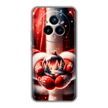 Силиконовый чехол на Realme 14 Pro Plus с принтом Новый год Силиконовый чехол на Realme 14 Pro Plus с принтом Новый год