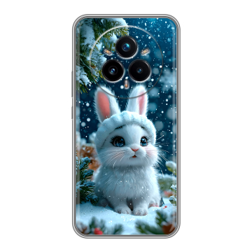 Силиконовый чехол на Realme 14 Pro Plus с принтом Новый год Силиконовый чехол на Realme 14 Pro Plus с принтом Новый год