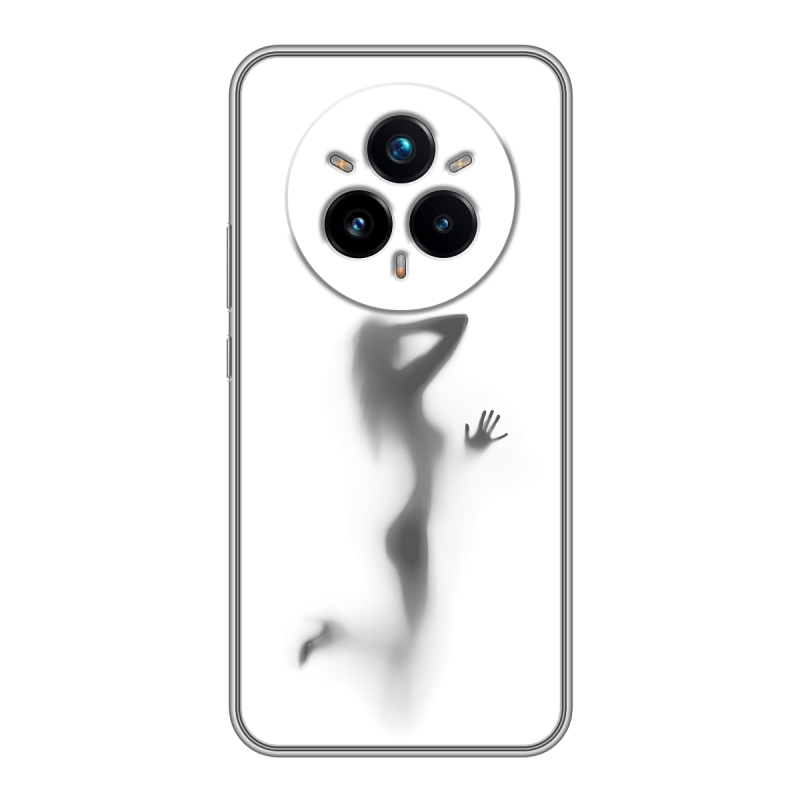 Силиконовый чехол на Realme 14 Pro Plus с принтом Силуэт Силиконовый чехол на Realme 14 Pro Plus с принтом Силуэт