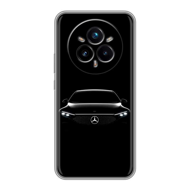 Силиконовый чехол на Realme 14 Pro Plus с принтом Mercedes Мерседес Силиконовый чехол на Realme 14 Pro Plus с принтом Mercedes Мерседес