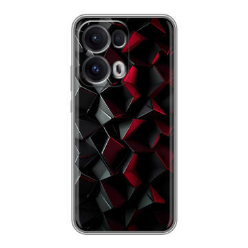 Силиконовый чехол на OPPO Reno13 Pro с принтом Абстракция Силиконовый чехол на OPPO Reno13 Pro с принтом Абстракция