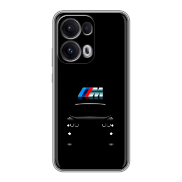 Силиконовый чехол на OPPO Reno13 Pro с принтом БМВ BMW