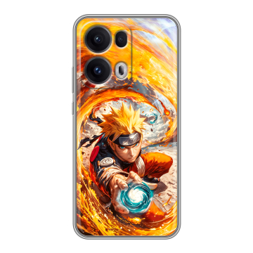 Силиконовый чехол на OPPO Reno13 Pro с принтом Аниме Наруто Naruto Силиконовый чехол на OPPO Reno13 Pro с принтом Аниме Наруто Naruto