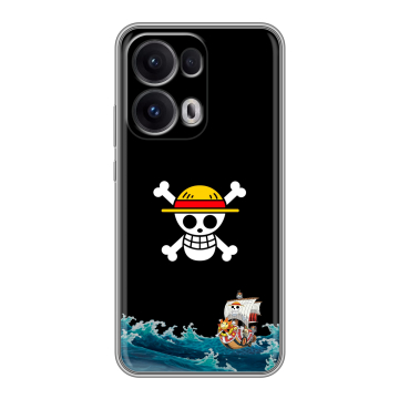 Силиконовый чехол на OPPO Reno13 Pro с принтом One Piece Ван Пис Силиконовый чехол на OPPO Reno13 Pro с принтом One Piece Ван Пис
