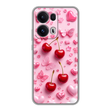 Силиконовый чехол на OPPO Reno13 Pro с принтом для девочек Силиконовый чехол на OPPO Reno13 Pro с принтом для девочек