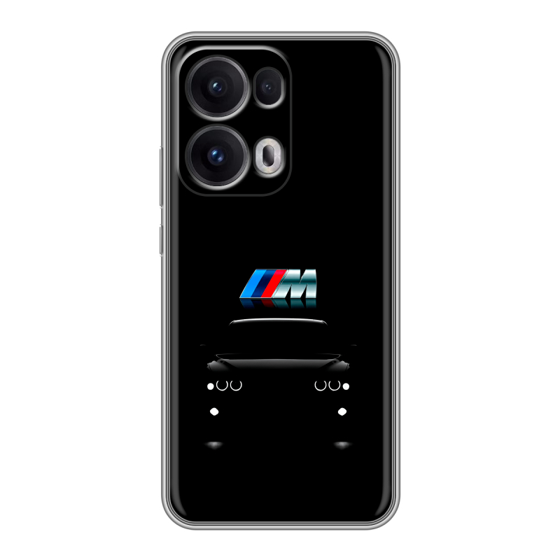 Силиконовый чехол на OPPO Reno13 Pro с принтом БМВ BMW Силиконовый чехол на OPPO Reno13 Pro с принтом БМВ BMW