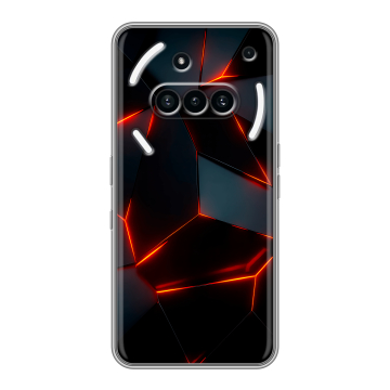 Силиконовый чехол на Nothing Phone (3a) с принтом Яркие абстракции Силиконовый чехол на Nothing Phone (3a) с принтом Яркие абстракции