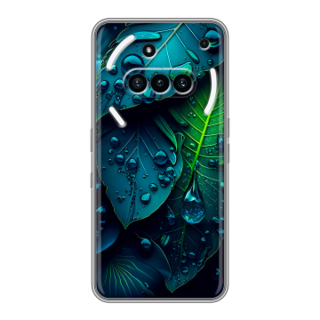 Силиконовый чехол на Nothing Phone (3a) с принтом Листья Силиконовый чехол на Nothing Phone (3a) с принтом Листья