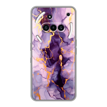 Силиконовый чехол на Nothing Phone (3a) с принтом Мрамор