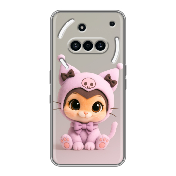 Силиконовый чехол на Nothing Phone (3a) с принтом Куроми Kuromi 