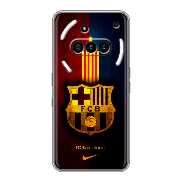 Силиконовый чехол на Nothing Phone (3a) с принтом Барселона Barcelona