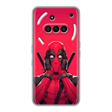Силиконовый чехол на Nothing Phone (3a) с принтом Дедпул Deadpool Силиконовый чехол на Nothing Phone (3a) с принтом Дедпул Deadpool