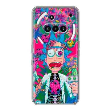 Силиконовый чехол на Nothing Phone (3a) с принтом Рик и Морти Rick Morty Силиконовый чехол на Nothing Phone (3a) с принтом Рик и Морти Rick Morty