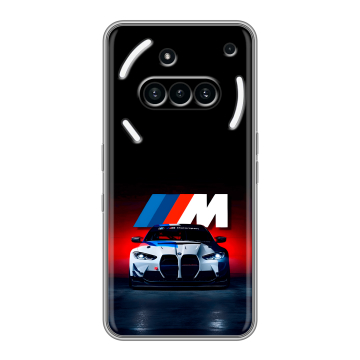 Силиконовый чехол на Nothing Phone (3a) с принтом БМВ BMW Силиконовый чехол на Nothing Phone (3a) с принтом БМВ BMW
